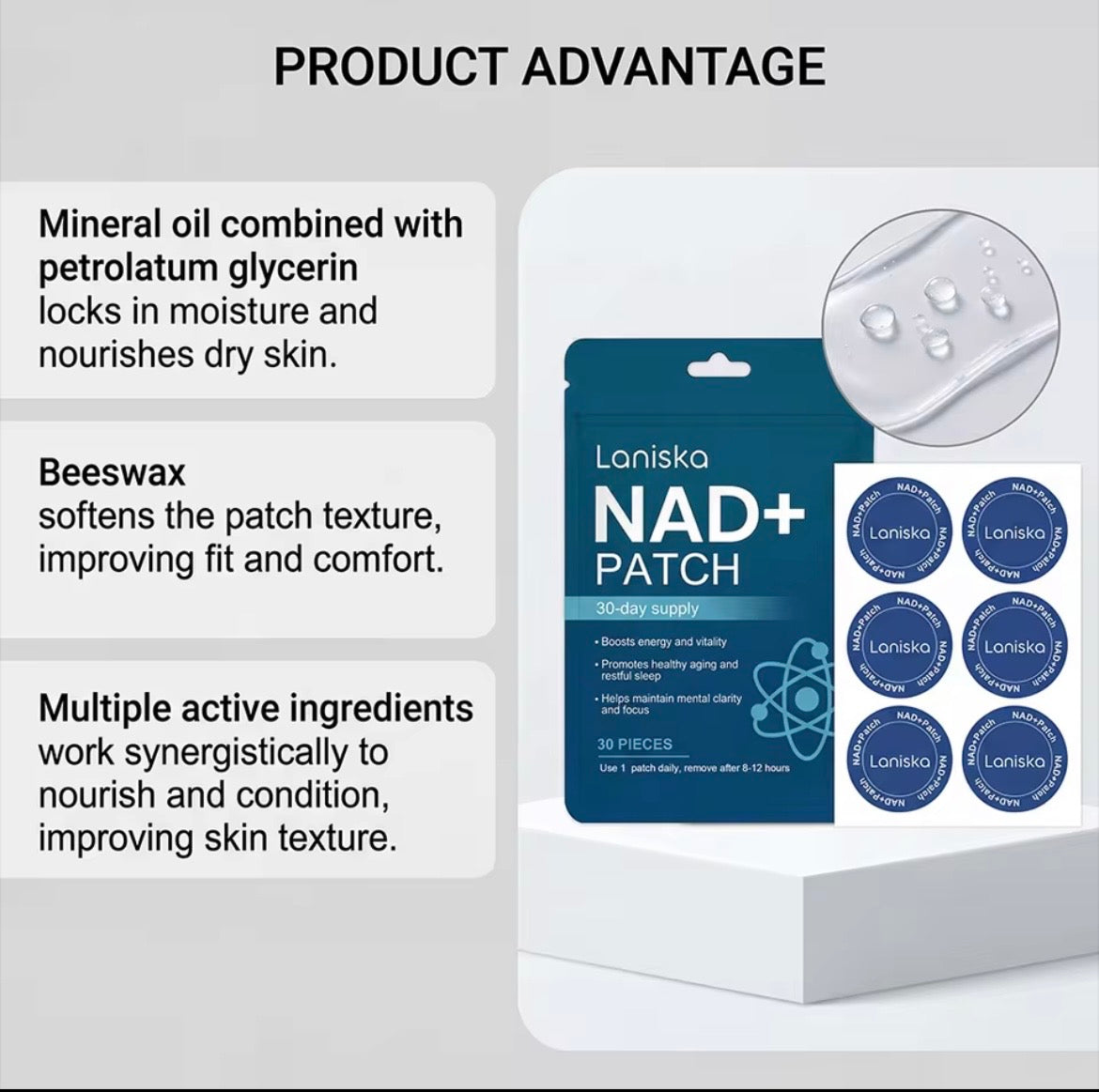 NAD patches